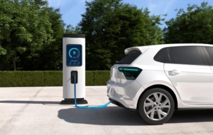Borne de recharge électrique